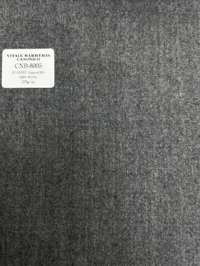 CANONICO(カノニコ) 定番 FLANNEL Super120's ミディアムグレー 無地