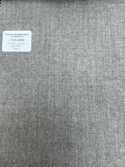 CNB8008 CANONICO(カノニコ) 定番 FLANNEL Super120's ベージュ 無地