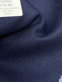 CNJ303 CANONICO(カノニコ) 定番 21μMONTECARLO JACKETING ホップサック ネイビー 無地[生地] CANONICO(カノニコ) サブ画像