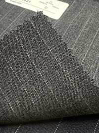 2MK4421 26SS 御幸生地 MIYUKI エッセンシャルズ ESSENTIALS ACTIVA チャコールグレー ストライプ 御幸毛織(ミユキ) サブ画像