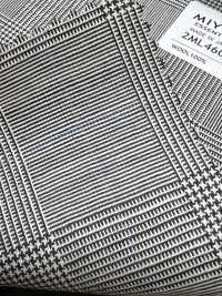 2ML4604 26SS 御幸生地 MIYUKI エッセンシャルズ TROPICS ライトグレー チェック 御幸毛織(ミユキ) サブ画像