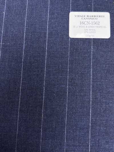 16CN1562 26SS VBC ヴィターレ・バルベリス・カノニコ 21 μ WOOL & LINEN TROPICAL