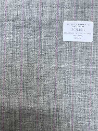 16CN1617 26SS VBC ヴィターレ・バルベリス・カノニコ PURE WOOL TROPICAL SUITINGS
