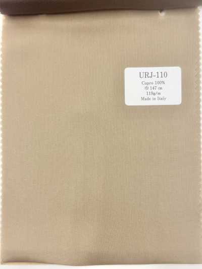 URJ-110 イタリア製 キュプラ100%プリント裏地 薄茶