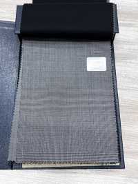 M02053-9 KUNISHIMA1850 Exclusive line【Extrafine Wool 140’s】白黒 グレンチェック[生地] 国島株式会社 サブ画像