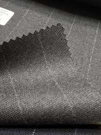 M02060-4 KUNISHIMA1850 Exclusive line 【Superfine Worsted】グレー チョークストライプ[生地] 国島株式会社 サブ画像