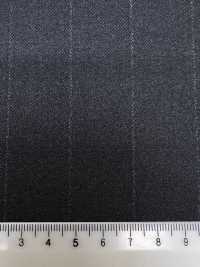 M02060-4 KUNISHIMA1850 Exclusive line 【Superfine Worsted】グレー チョークストライプ[生地] 国島株式会社 サブ画像