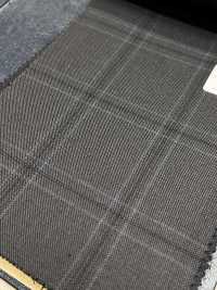 M02063-5 KUNISHIMA1850 Exclusive line 【Superfine Worsted】グレー チェック[生地] 国島株式会社 サブ画像