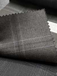 M02063-5 KUNISHIMA1850 Exclusive line 【Superfine Worsted】グレー チェック[生地] 国島株式会社 サブ画像