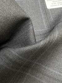 M02063-5 KUNISHIMA1850 Exclusive line 【Superfine Worsted】グレー チェック[生地] 国島株式会社 サブ画像