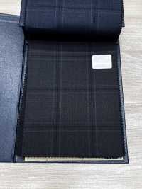 M02063-5 KUNISHIMA1850 Exclusive line 【Superfine Worsted】グレー チェック[生地] 国島株式会社 サブ画像