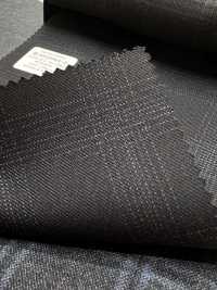 M02064-2 KUNISHIMA1850 Exclusive line 【Superfine Worsted】紺 杢チェック[生地] 国島株式会社 サブ画像