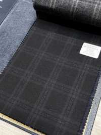 M02066-4 KUNISHIMA1850 Exclusive line 【Superfine Worsted】グレー 杢チェック[生地] 国島株式会社 サブ画像