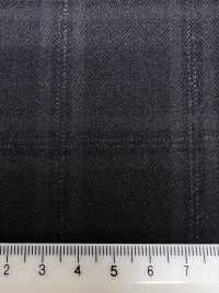 M02066-4 KUNISHIMA1850 Exclusive line 【Superfine Worsted】グレー 杢チェック[生地] 国島株式会社 サブ画像