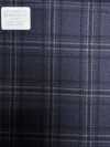 M02045-3 KUNISHIMA1850 Exclusive line 【SOMO CASHMERE 100%】 紺 3Dチェック