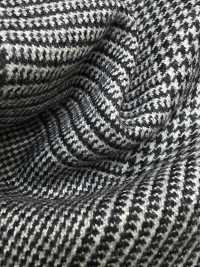 M02046-9 KUNISHIMA1850 Exclusive line 【SOMO CASHMERE 100%】 白黒ビックチェック[生地] 国島株式会社 サブ画像