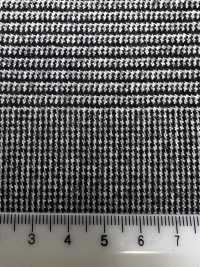 M02046-9 KUNISHIMA1850 Exclusive line 【SOMO CASHMERE 100%】 白黒ビックチェック[生地] 国島株式会社 サブ画像