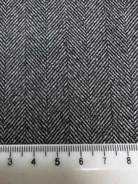 M02047-5 KUNISHIMA1850 Exclusive line 【SOMO CASHMERE 100%】グレー ヘリンボーン[生地] 国島株式会社 サブ画像