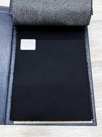 M02048-1 KUNISHIMA1850 Exclusive line 【SOMO CASHMERE 100%】 黒 無地[生地] 国島株式会社 サブ画像