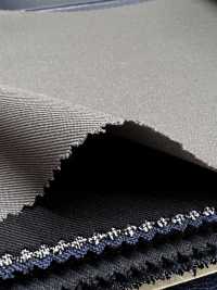 M20255-7 KUNISHIMA1850 Exclusive line 【SUPER EXCLUSIVE GABARDINE】  グレーベージュ 無地[生地] 国島株式会社 サブ画像