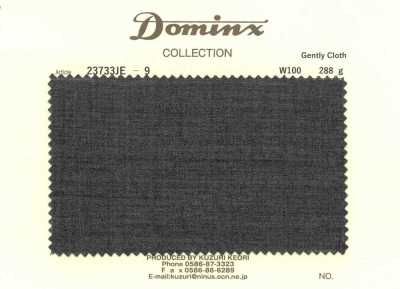 23733JE-9 Gently Cloth ウール100% DOMINX(ドミンクス)