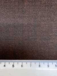SL4501-OR 定番  国産 Super110’s タマムシウールストレッチ ブラウン/オレンジ[生地] 細井商事株式会社 サブ画像
