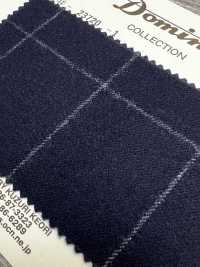 23720-1 定番 GentlyCloth ウール100% DOMINX(ドミンクス) プレミアムコレクション 黒[生地] 葛利毛織(DOMINX) サブ画像