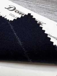 23720-1 定番 GentlyCloth ウール100% DOMINX(ドミンクス) プレミアムコレクション 黒[生地] 葛利毛織(DOMINX) サブ画像