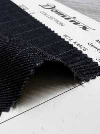 23722-3 定番 Mohair Twill Gently Cloth  DOMINX(ドミンクス) プレミアムコレクション ダークグレー[生地] 葛利毛織(DOMINX) サブ画像