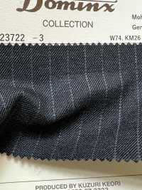 23722-3 定番 Mohair Twill Gently Cloth  DOMINX(ドミンクス) プレミアムコレクション ダークグレー[生地] 葛利毛織(DOMINX) サブ画像