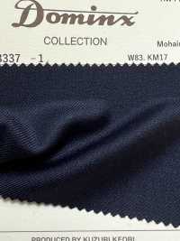 23337-1 定番 Mohair Twill  DOMINX(ドミンクス) プレミアムコレクション 黒[生地] 葛利毛織(DOMINX) サブ画像