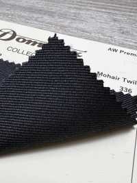 23337-2 定番 Mohair Twill  DOMINX(ドミンクス) プレミアムコレクション チャコール[生地] 葛利毛織(DOMINX) サブ画像