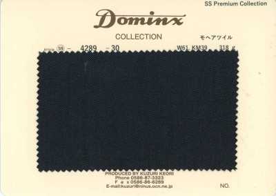 4289-2 定番 モヘアツイル キッドモヘア DOMINX(ドミンクス) プレミアムコレクション 紺
