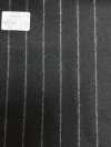 69582-13 26AW HERDREX 【Tasmanian Flannel】 シルクアンドウール 黒 ストライプ