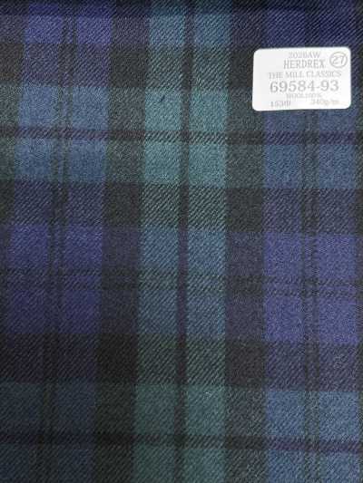 69584-93 26AW HERDREX 【THE MILL CLASSICS】 ミルクラシクス チェック 緑