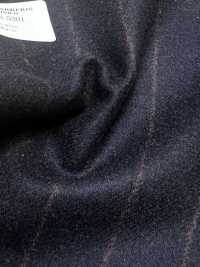56CN5201 CANONICO(カノニコ) ORIGINAL WOOLLEN FLANNEL 濃紺/レッド ストライプ[生地] CANONICO(カノニコ) サブ画像