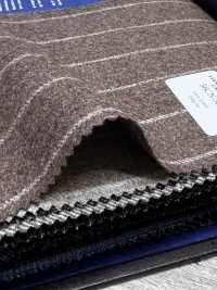 56CN5202 CANONICO(カノニコ) ORIGINAL WOOLLEN FLANNEL ブラウン/ベージュ ストライプ[生地] CANONICO(カノニコ) サブ画像