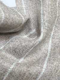 56CN5203 CANONICO(カノニコ) ORIGINAL WOOLLEN FLANNEL ベージュ/ オフ ストライプ[生地] CANONICO(カノニコ) サブ画像