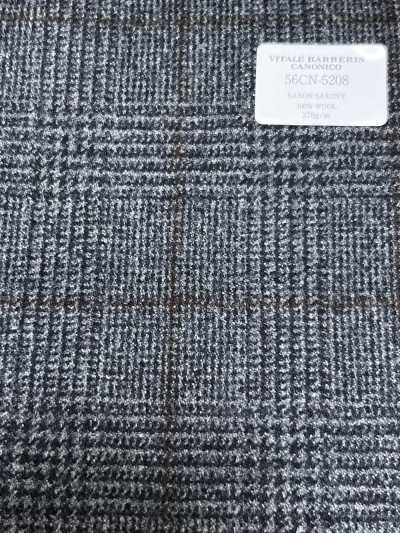 56CN5208 CANONICO(カノニコ) SAXON SAXONY グレー グレンチェック