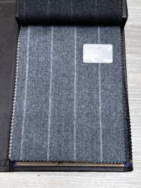 56CN5213 CANONICO(カノニコ) FLANNEL CLASSICS ライトグレー ストライプ[生地] CANONICO(カノニコ) サブ画像