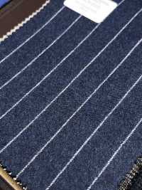 56CN5214 CANONICO(カノニコ) FLANNEL CLASSICS ブルー ストライプ[生地] CANONICO(カノニコ) サブ画像
