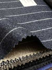 56CN5214 CANONICO(カノニコ) FLANNEL CLASSICS ブルー ストライプ[生地] CANONICO(カノニコ) サブ画像