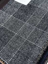 56CN5217 CANONICO(カノニコ) FLANNEL CLASSICS ブラック グレンチェック[生地] CANONICO(カノニコ) サブ画像