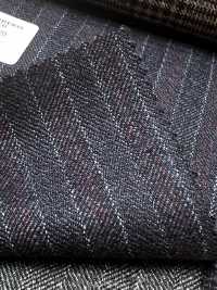 56CN5229 CANONICO(カノニコ) 21 MOULINE SAXONY ネイビー/レッド ストライプ[生地] CANONICO(カノニコ) サブ画像