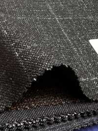 56CN5232 CANONICO(カノニコ) WOOL SILK & LINEN FANCY SUITING グリーン/オフ ウィンドウペン[生地] CANONICO(カノニコ) サブ画像