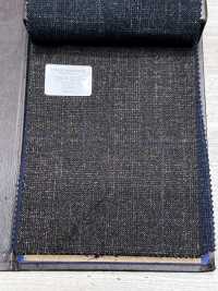 56CN5233 CANONICO(カノニコ) WOOL SILK & LINEN FANCY SUITING ブラウン/ブルー ウィンドウペン[生地] CANONICO(カノニコ) サブ画像