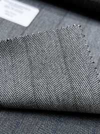 56CN5242 CANONICO(カノニコ) TRADITIONAL WORSTED 21 グレー/ブラウン シャドーストライプ[生地] CANONICO(カノニコ) サブ画像