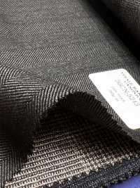 56CN5243 CANONICO(カノニコ) TRADITIONAL WORSTED 21 グリーン/ネイビー ストライプ[生地] CANONICO(カノニコ) サブ画像