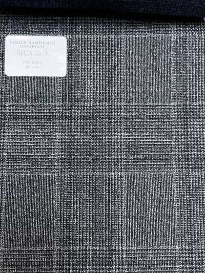 56CN5246 CANONICO(カノニコ) MILLED TROPICAL グレー グレンチェック