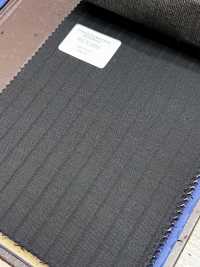 56CN5252 CANONICO(カノニコ) PRUNELLE ブラック シャドーストライプ[生地] CANONICO(カノニコ) サブ画像